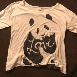 Woman’s panda T-shirt